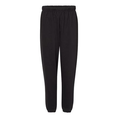 C2 Sport 5578 Fleece Elastic Bottom Pant in Black size XL | Ringspun Cotton BG5578