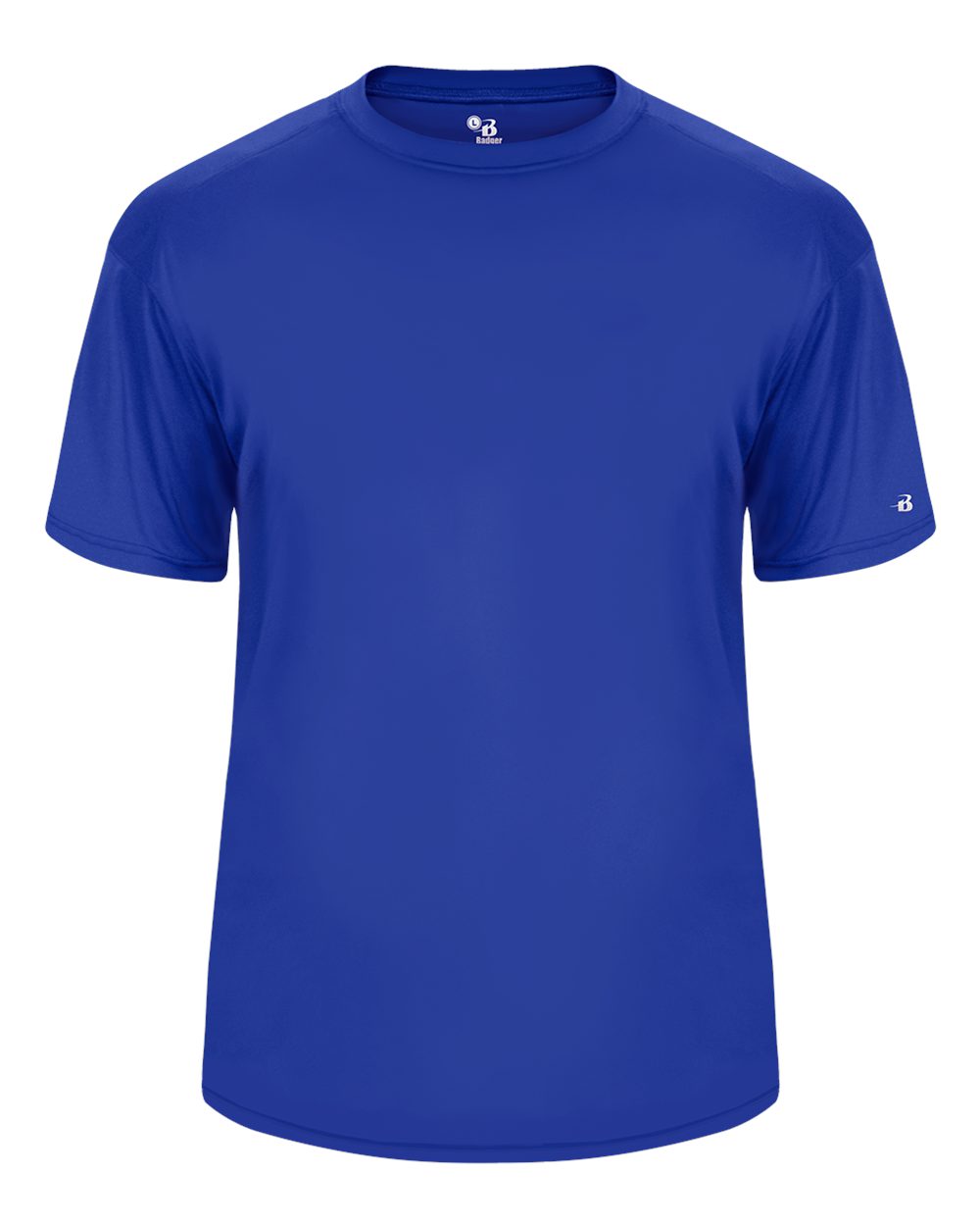 Badger Sport B2120 B Core Youth Top in Royal Blue size Medium | Polyester BG2120, 212000, 2120