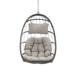 Dakota Fields Porch Swing Wicker/Rattan in Gray/Brown | 103 H x 25.6 W x 29 D in | Wayfair B95F3AB79EB64A409CF1ECD7D0B352EB