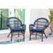 Ophelia & Co. Maltby Patio Chair w/ Cushions Wicker/Rattan in Pink/Gray/White | 36 H x 29 W x 29 D in | Wayfair 1FC68246DF7045F098799B78103CD605