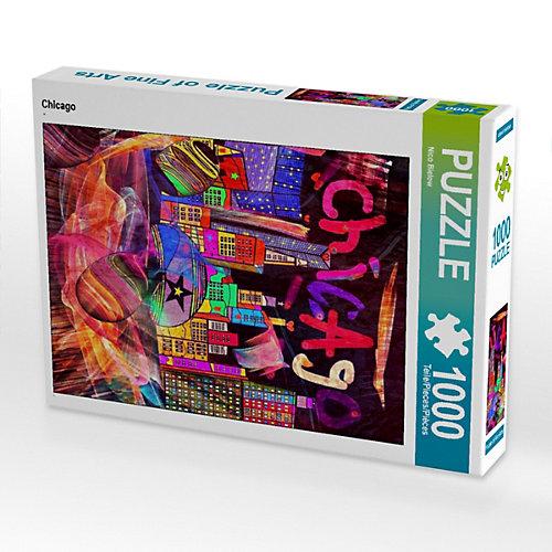 Puzzle CALVENDO Puzzle Chicago - 1000 Teile Foto-Puzzle glückliche Stunden Kinder