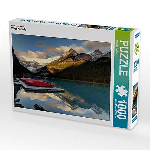 Puzzle CALVENDO Puzzle West-Kanada - 1000 Teile Foto-Puzzle glückliche Stunden Kinder