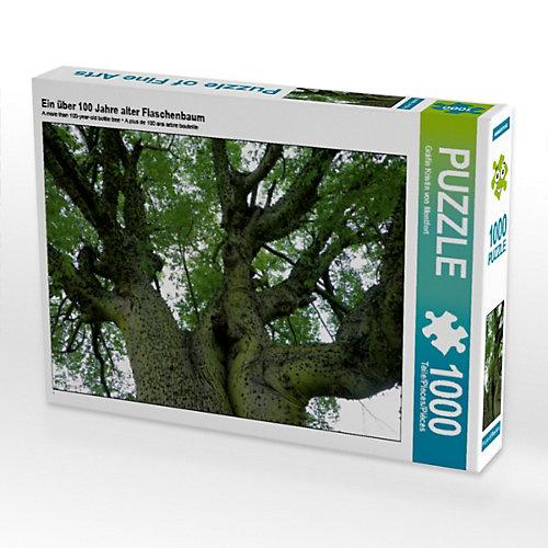 Puzzle CALVENDO Puzzle Ein über 100 Jahre alter Flaschenbaum - 1000 Teile Foto-Puzzle glückliche Stunden Kinder