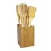 Oceanstar 7-piece Bamboo Cooking Utensil Set