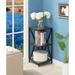 Convenience Concepts Tucson Metal 3 Tier Corner Bookcase