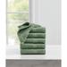 BH Studio 6-Pc. Washcloth Set by BH Studio in Green Towel