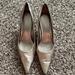 Nine West Shoes | Grey Heels | Color: Gray/Silver | Size: 8.5
