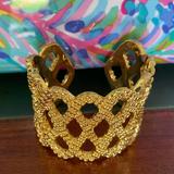 Lilly Pulitzer Jewelry | Lilly Pulitzer Gold Cuff Bracelet | Color: Gold | Size: Os
