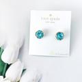 Kate Spade Jewelry | Kate Spade Crystal Earrings | Color: Blue/Green | Size: Os