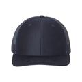 Richardson 112 Snapback Trucker Cap in Navy Blue size Adjustable | 60/40 cotton/polyester