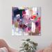 Abstract 'Michaela Nessim - Take Back The Stars' Paint By Oliver Gal Wall Art Print Canvas | 24 H x 24 W x 1.5 D in | Wayfair