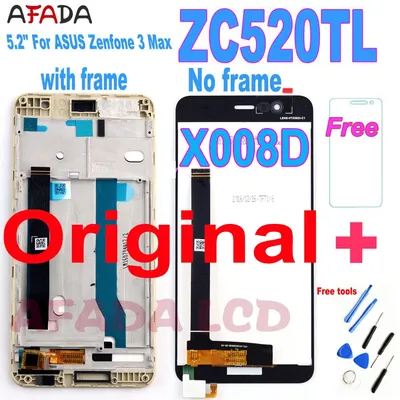 Ensemble écran tactile LCD avec châssis 5.2 pouces pour ASUS Zenfone 3 Max ZC520TL X008D original
