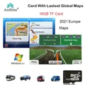 Carte Micro SD pour WinCE navigation GPS de voiture logiciel de carte pour l'Europe l'Afrique la