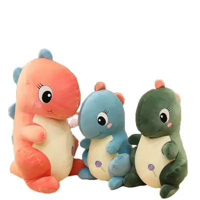 Jouets en peluche dinosaures 30-50cm, animaux en peluche doux, poupée jouet pour enfants bébé