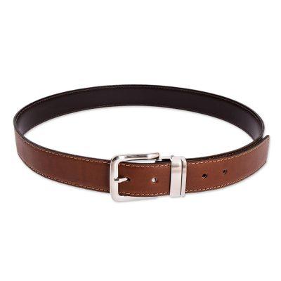 Advocate in Warm Brown,'Artisan Crafted Reversible Men's Belt'