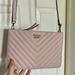 Victoria's Secret Bags | Light Pink Pebbled V-Quilt 24/7 Crossbody | Color: Gold/Pink | Size: Os