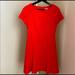 J. Crew Dresses | J. Crew Short-Sleeve Flounce Ponte Dress | Color: Red | Size: 2