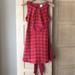 Anthropologie Dresses | Anthro Girls From Savoy Red Silk Dress 0 | Color: Red | Size: 0