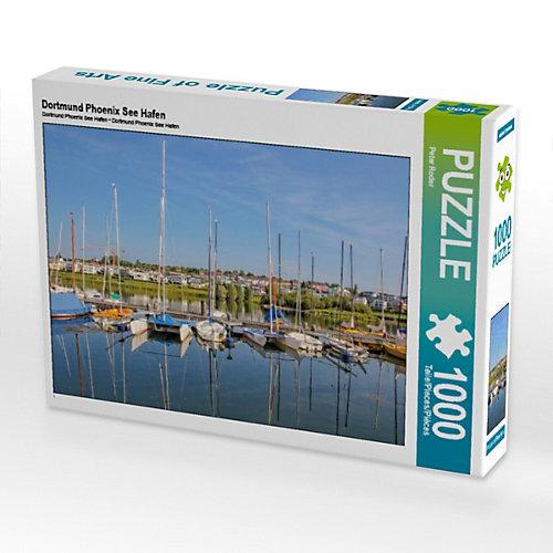 Puzzle CALVENDO Puzzle Dortmund Phoenix See Hafen - 1000 Teile Foto-Puzzle glückliche Stunden Kinder