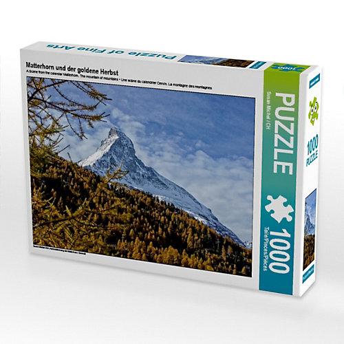 Puzzle Matterhorn und der goldene Herbst Foto-Puzzle Bild von Susan Michel Puzzle