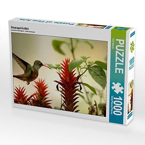Puzzle CALVENDO Puzzle Smaragd-Kolibri - 1000 Teile Foto-Puzzle glückliche Stunden Kinder