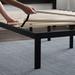 Zipcode Design™ Aquavia Metal Platform Bed Frame w/ Headboard Upholstered/Metal & Upholstered/Metal/Polyester | 45 H x 39 W x 75.8 D in | Wayfair