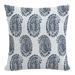 Birch Lane™ Lowe Decorative Square Cotton Pillow Cover Down/Feather in Blue | 22 H x 22 W x 6 D in | Wayfair AEA5E49808644B80B94650A50BC3E65E