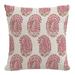 Birch Lane™ Lowe Decorative Square Cotton Pillow Cover Down/Feather | 22 H x 22 W x 6 D in | Wayfair 21188B6079604502A2F8E6A7BAD9E2F9