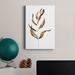 Winston Porter Autumn Stem I Premium Gallery Wrapped Canvas - Ready To Hang Canvas, Solid Wood in Brown/Indigo/Pink | 24 H x 24 W x 1 D in | Wayfair