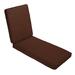 Birch Lane™ Outdoor Sunbrella Seat/Back Cushion Acrylic in Brown | 3 H x 78 D in | Wayfair D7D13D442F224DE0A529B32A97895375