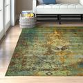 Green 106 x 0.12 in Indoor/Outdoor Area Rug - Lark Manor™ Kowalczyk Oriental Indoor/Outdoor Area Rug | 106 W x 0.12 D in | Wayfair