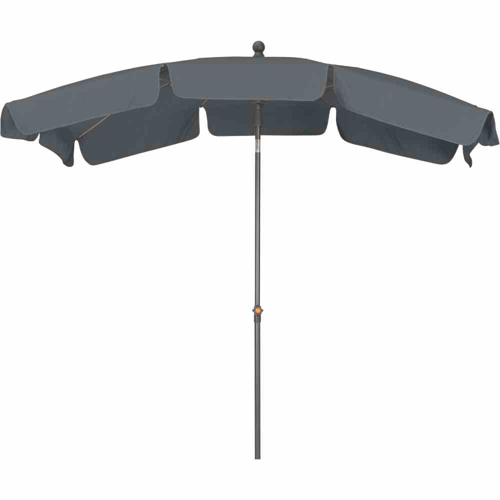 SIENA GARDEN Tropico Tropico Mittelstockschirm anthrazit/grau 210x140cm Image