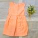 Zara Dresses | Graduation Ready! Vgc Zara Soft Collection Dress | Color: Cream/Orange | Size: 9/10