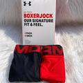 Under Armour Underwear & Socks | Men’s Under Armour Boxerjocks | Color: Black/Red | Size: Various