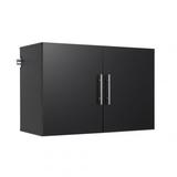 Wade Logan® Aymir 24" H x 36" W x 16" D Storage Cabinet Manufactured Wood in Black | 24 H x 36 W x 16 D in | Wayfair