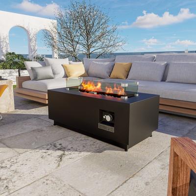 LSI 42" Steel Propane/Natural Gas Fire Pit