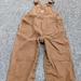 Carhartt One Pieces | Boys Carhartt Tan Overalls Size 18 Months Euc | Color: Brown/Tan | Size: 18mb