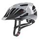 uvex quatro - sicherer MTB-Helm für Damen und Herren - individuelle Größenanpassung - verstellbarer Schirm - rhino black - 56-61 cm