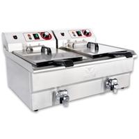 Beeketal Gastronomie Friteuse Fritteuse 400 V BWF-162