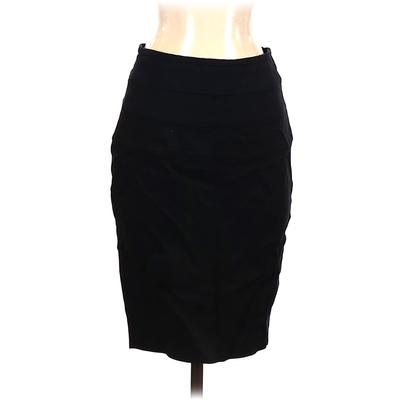 Zara Basic Casual Skirt: Black Solid Bottoms - Size Small