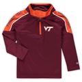 Toddler Colosseum Maroon Virginia Tech Hokies Windshirt Quarter-Zip Jacket