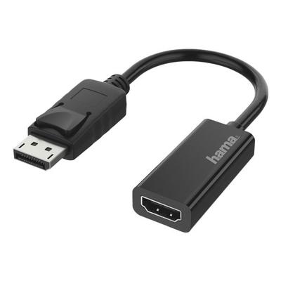 Video-Adapter DisplayPort-Stecker / HDMI-Kupplung, Hama