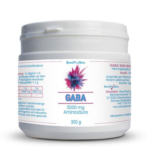 Gaba 3000 mg Aminosäure Pulver 300 g