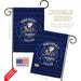 Breeze Decor 2-Sided 19 x 13 In. Seabees Proud Son Sailor Garden Flag Set in Blue | 18.5 H x 13 W in | Wayfair BD-MI-GS-108593-IP-BO-D-US20-UN