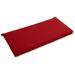 Latitude Run® Indoor/Outdoor Seat Cushion Polyester in Red | 3.5 H x 42 W in | Wayfair 59605B7CEE7644FB81B3F4B4627D923F