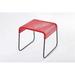 Latitude Run® Grapa Stool Outdoor Metal in Red | 14.56 H x 15.3 W x 8 D in | Wayfair 7CFFC3F368A84CB09D347F8CB503AC56