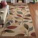 Brown/Red 94 x 0.43 in Area Rug - Lark Manor™ Feagin Floral Dark Red/Dark Brown Area Rug, Polypropylene | 94 W x 0.43 D in | Wayfair