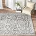 White 47 x 0.315 in Area Rug - Kelly Clarkson Home Ingrid Oriental Light Gray Area Rug Polypropylene | 47 W x 0.315 D in | Wayfair