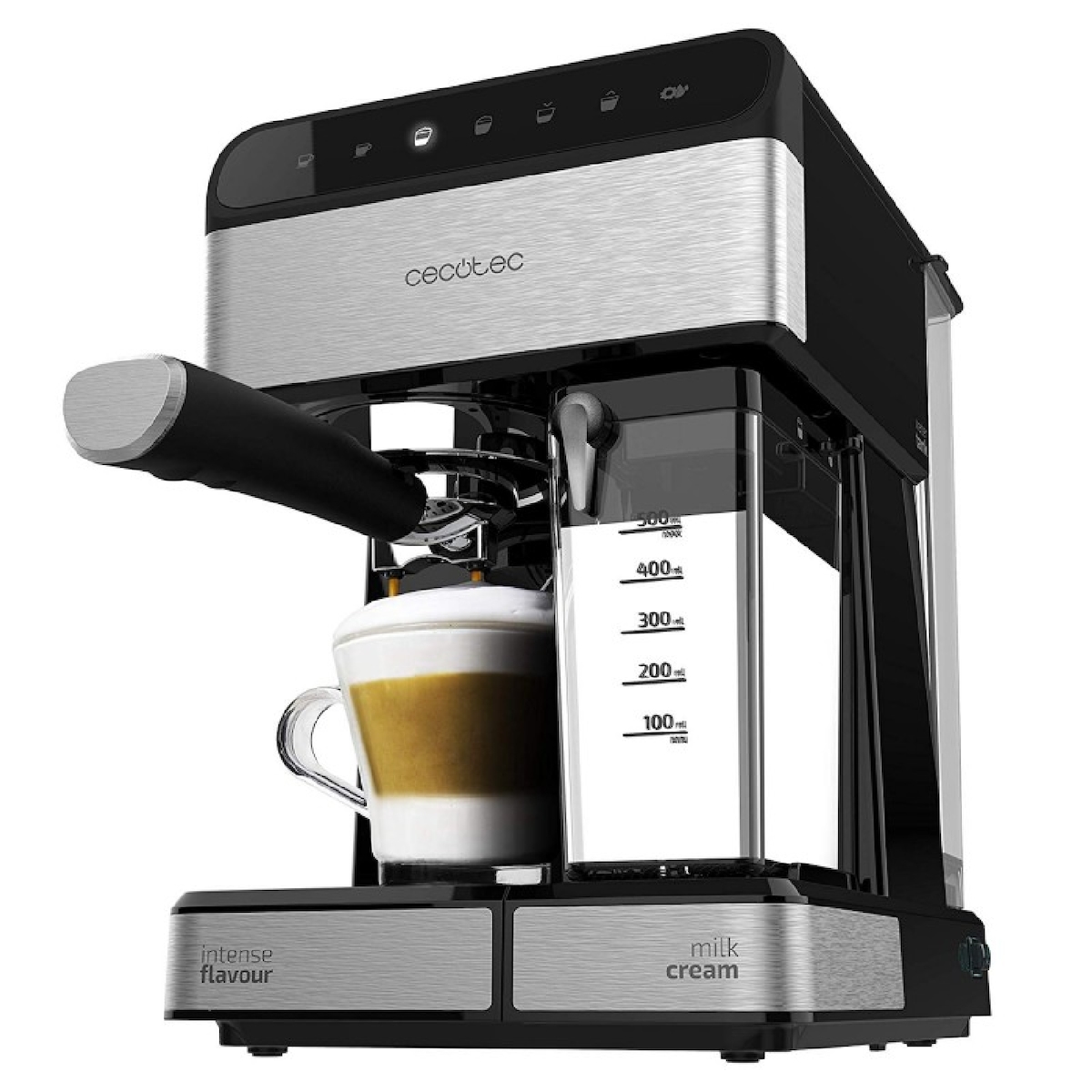Cecotec Halbautomatische Kaffeemaschinen Power Instant-ccino 20 Touch Serie Nera Image