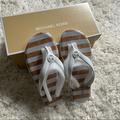 Michael Kors Shoes | Michael Kors Jet Set Jelly | Color: White | Size: 6